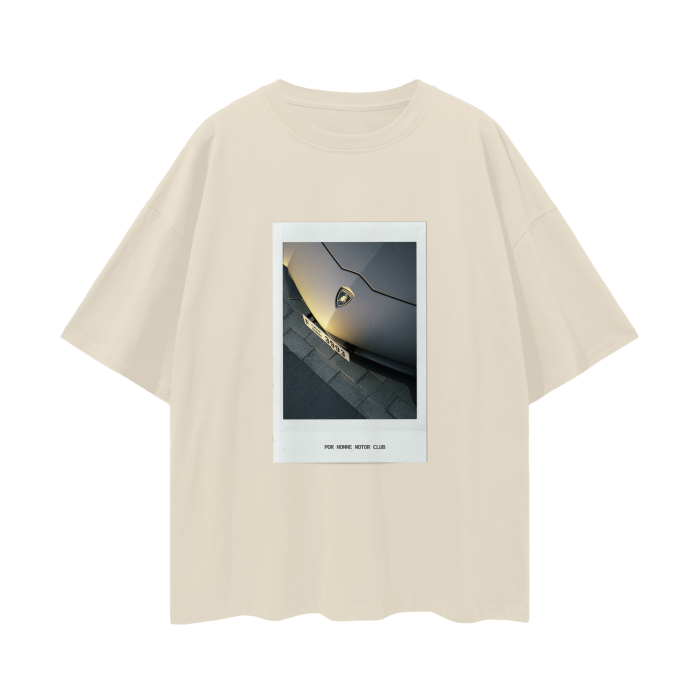 Dubai Plates Aventador Oversized Drop Shoulder Tee